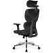 Крісло Mealux D1 Air Fabric Black Сітка-Тканина Чорна 600108 HF-D1 F/B фото 10