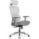 Крісло Mealux D1 Air Fabric Grey Сітка-Тканина Сіра 600109 HF-D1 F/G фото