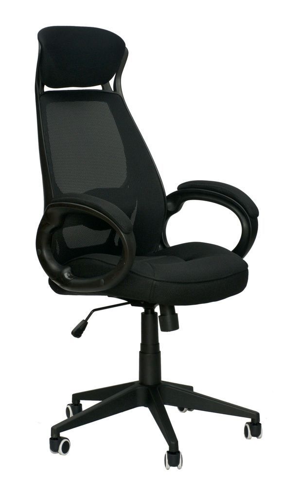 Крісло Briz (Бриз) Black Сітка Чорна 400115 фото