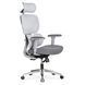 Крісло Mealux D1 Duo Air Fabric Grey Сітка-Тканина Сіра 600115 HF-D1 Duo F/G фото 1