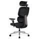 Крісло Mealux D2 Air Fabric Black Сітка-Тканина Чорна 600117 HF-D2 F/B фото 8
