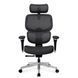 Крісло Mealux D2 Air Fabric Black Сітка-Тканина Чорна 600117 HF-D2 F/B фото 5