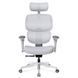 Крісло Mealux D2 Air Fabric Grey Сітка-Тканина Сіра 600118 HF-D2 F/G фото 5