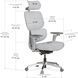 Крісло Mealux D2 Air Fabric Grey Сітка-Тканина Сіра 600118 HF-D2 F/G фото 4