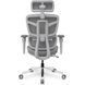 Крісло Mealux S4 Air Fabric Grey Сітка-Тканина Сіра 600128 HF-S4 F/G фото 12
