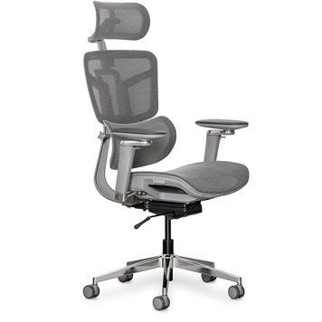 Крісло Mealux S4 Air Gray Сітка Сіра 600130 HF-S4 M/G  фото