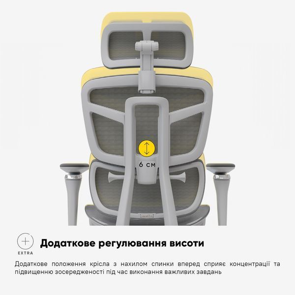 Крісло Mealux S4 Air Gray Сітка Сіра 600130 HF-S4 M/G  фото