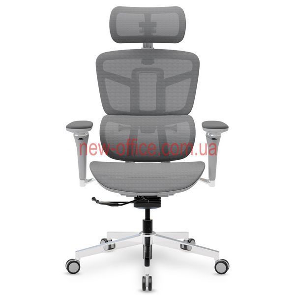 Крісло Mealux S4 Air Gray Сітка Сіра 600130 HF-S4 M/G  фото