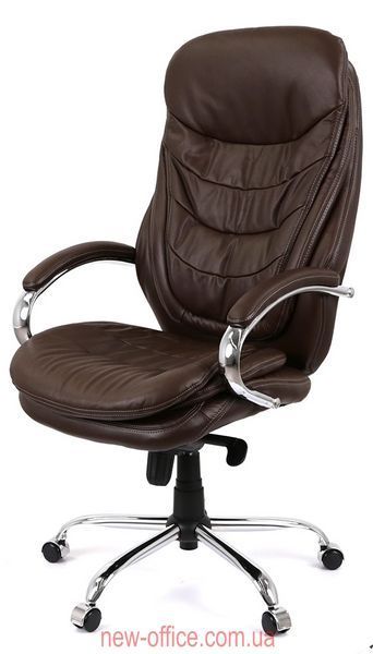 Крісло Валенсія Soft (GB-205BT) CH MB Шкіра коричнева 500125 фото