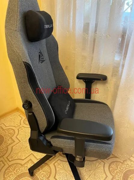 Крісло Cyberlux Ares Grey Тканина Сіра 600140 GM-405 G фото