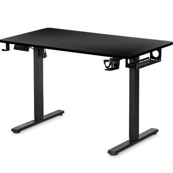 Стіл з електрорегулюванням висоти Mealux PowerDesk Lite (1200*600) Black 600200 EVO-201 Lite B/B фото