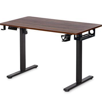 Стіл з електро регулюванням висоти Mealux PowerDesk Lite (1200*600) Walnut 600200 EVO-201 Lite Walnut/B фото