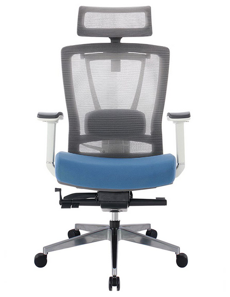 Крісло Ergo Chair 2 Blue Сітка-Тканина Блакитна 100023 фото