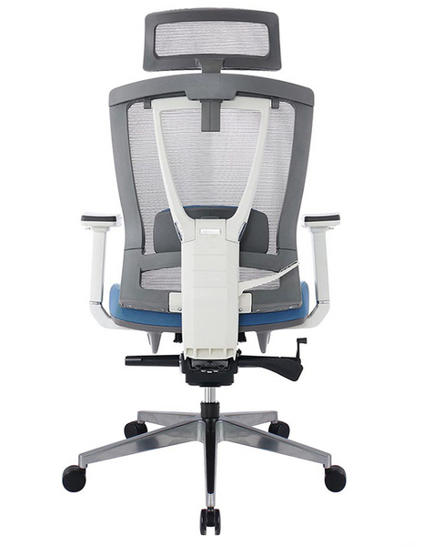 Крісло Ergo Chair 2 Blue Сітка-Тканина Блакитна 100023 фото