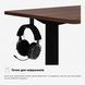 Стіл з електро регулюванням висоти Mealux PowerDesk Lite (1200*600) Walnut 600200 EVO-201 Lite Walnut/B фото 15