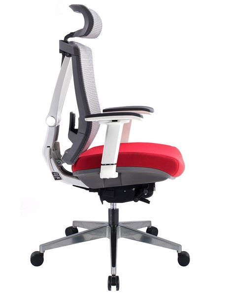 Крісло Ergo Chair 2 Red Сітка-Тканина Червона 100024 фото