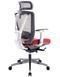 Крісло Ergo Chair 2 Red Сітка-Тканина Червона 100024 фото 3