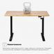 Стіл з електро регулюванням висоти Mealux PowerDesk Lite (1200*600) Mahogany 600200 EVO-201 Lite Mahogany/B фото 8