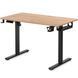 Стіл з електро регулюванням висоти Mealux PowerDesk Lite (1200*600) Mahogany 600200 EVO-201 Lite Mahogany/B фото