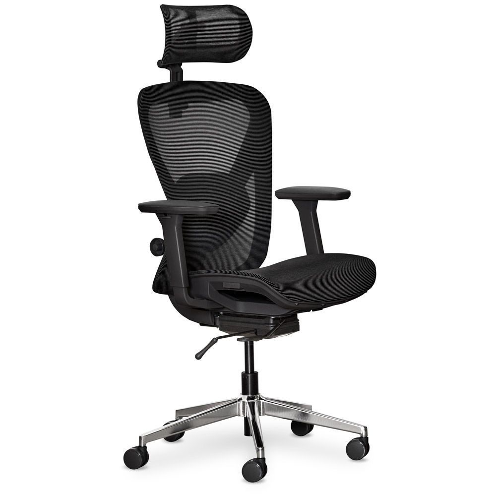 Крісло Mealux Q1 Air Black Сітка Чорна 600106 HF-Q1 M/B фото