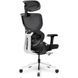 Крісло Mealux Q3 Air Fabric Black Сітка-Тканина Чорна 600116 HF-Q3 F/B фото 8