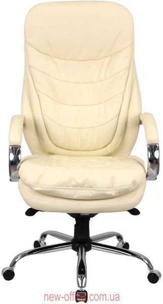 Крісло Валенсія Soft (GB-205BT) CH MB Шкіра бежева 500126 фото
