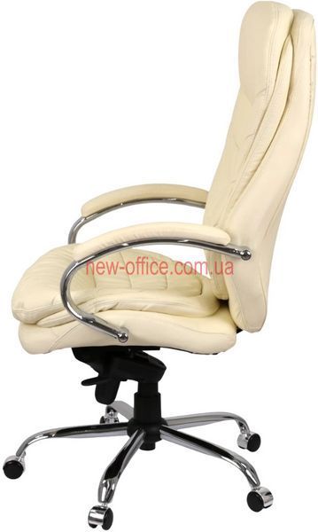 Крісло Валенсія Soft (GB-205BT) CH MB Шкіра бежева 500126 фото