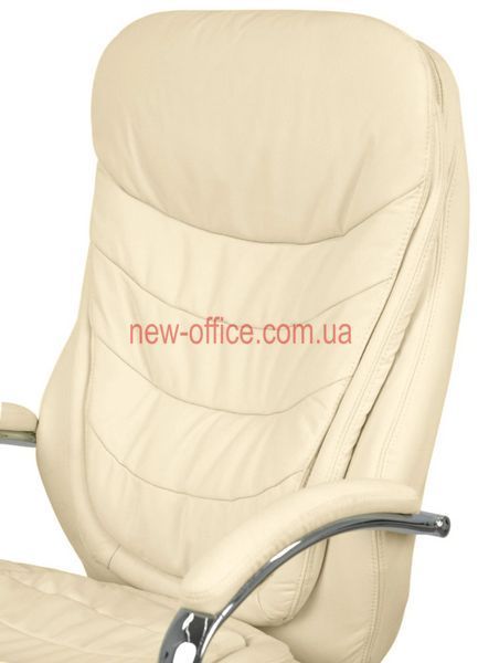 Крісло Валенсія Soft (GB-205BT) CH MB Шкіра бежева 500126 фото
