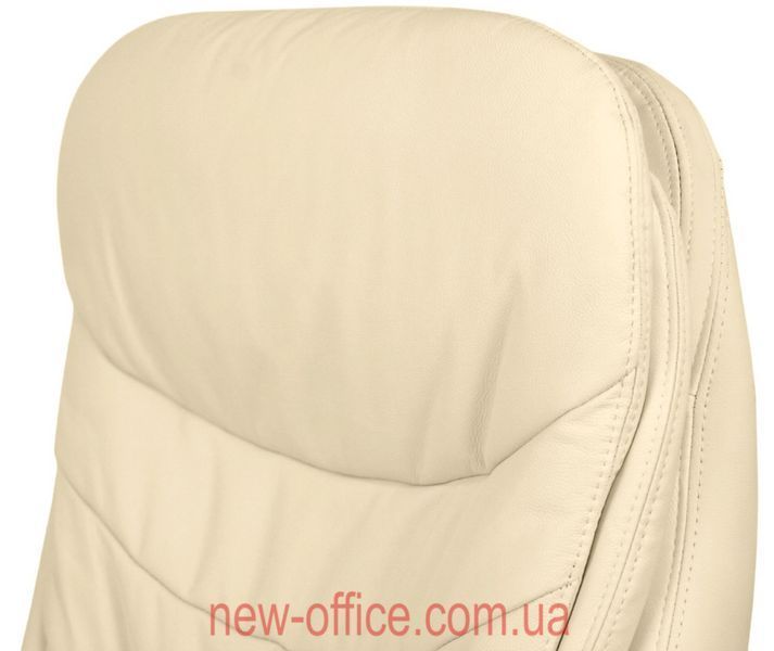 Крісло Валенсія Soft (GB-205BT) CH MB Шкіра бежева 500126 фото