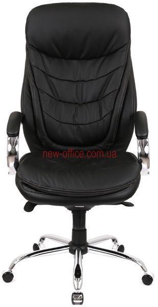 Крісло Валенсія Soft (GB-205BT) CH MB Шкіра чорна 500124 фото