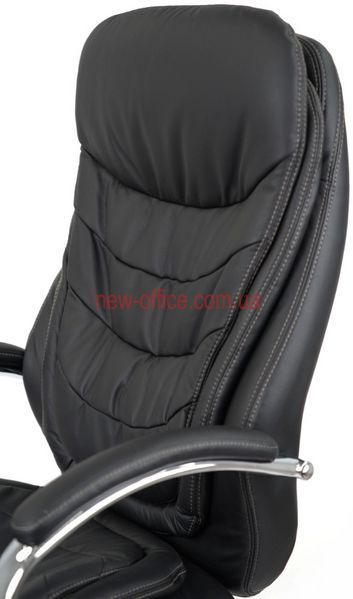 Крісло Валенсія Soft (GB-205BT) CH MB Шкіра чорна 500124 фото