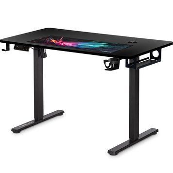 Стіл з електро регулюванням висоти Mealux PowerDesk Energy (1200*600) Black 600202 EVO-201 Energy B/B фото