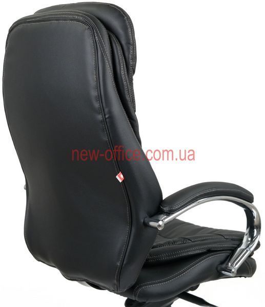 Крісло Валенсія Soft (GB-205BT) CH MB Шкіра чорна 500124 фото