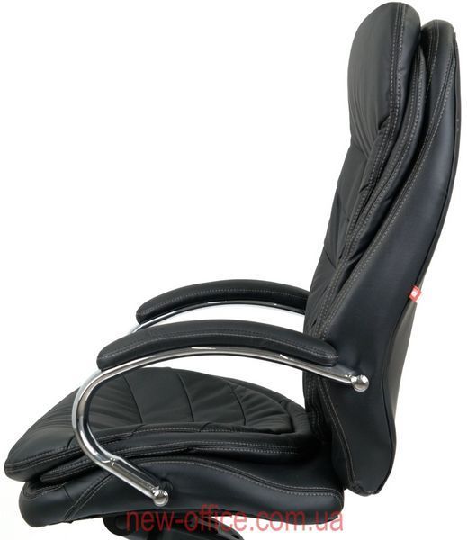 Крісло Валенсія Soft (GB-205BT) CH MB Шкіра чорна 500124 фото