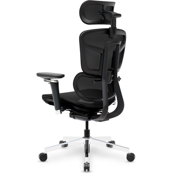 Крісло Mealux S4 Air Black Сітка Чорна 600129 HF-S4 M/B фото
