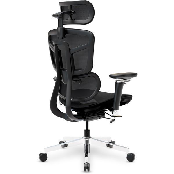Крісло Mealux S4 Air Black Сітка Чорна 600129 HF-S4 M/B фото