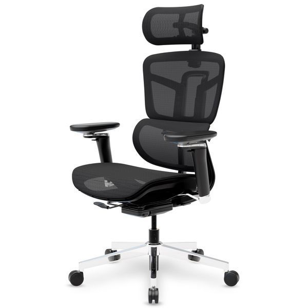 Крісло Mealux S4 Air Black Сітка Чорна 600129 HF-S4 M/B фото
