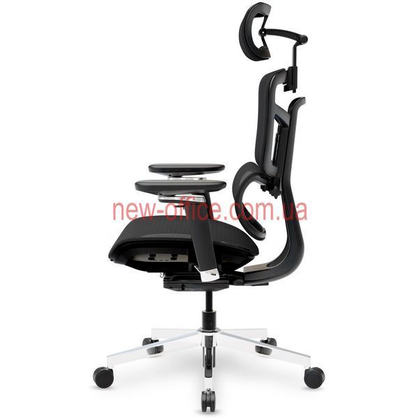 Крісло Mealux S4 Air Black Сітка Чорна 600129 HF-S4 M/B фото