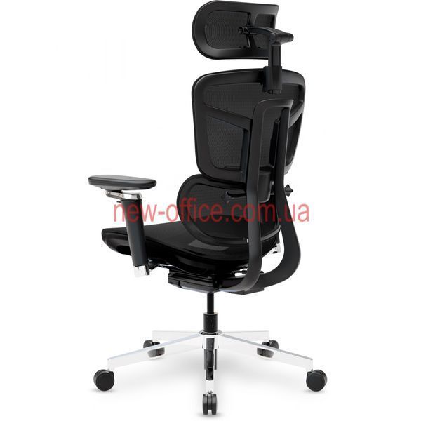 Крісло Mealux S4 Air Black Сітка Чорна 600129 HF-S4 M/B фото
