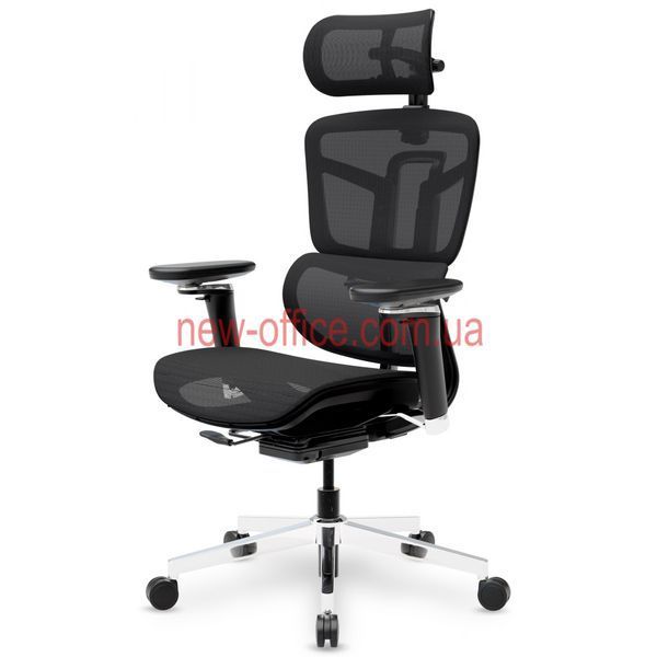 Крісло Mealux S4 Air Black Сітка Чорна 600129 HF-S4 M/B фото