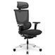 Крісло Mealux S8 Air Fabric Black Сітка-Тканина Чорна 600101 HF-S8P F/B фото 11