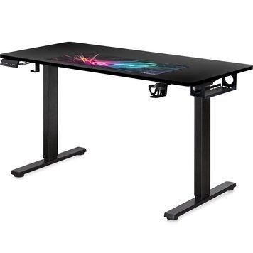 Стіл з електро регулюванням висоти Mealux PowerDesk EVO-242 Duo (1400*600) Black 600203 EVO-242 Duo B/B фото