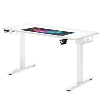 Стіл з електрорегулюванням висоти Mealux PowerDesk EVO-242 Duo (1400*600) White 600203 EVO-242 Duo W/W фото