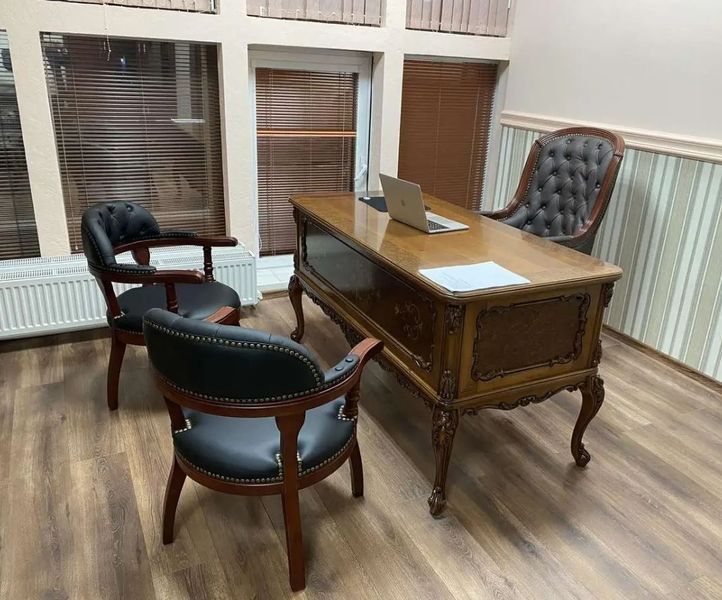 Крісло VIP Джермано (Dzhermano) Шкіра Коричнева 300110 фото