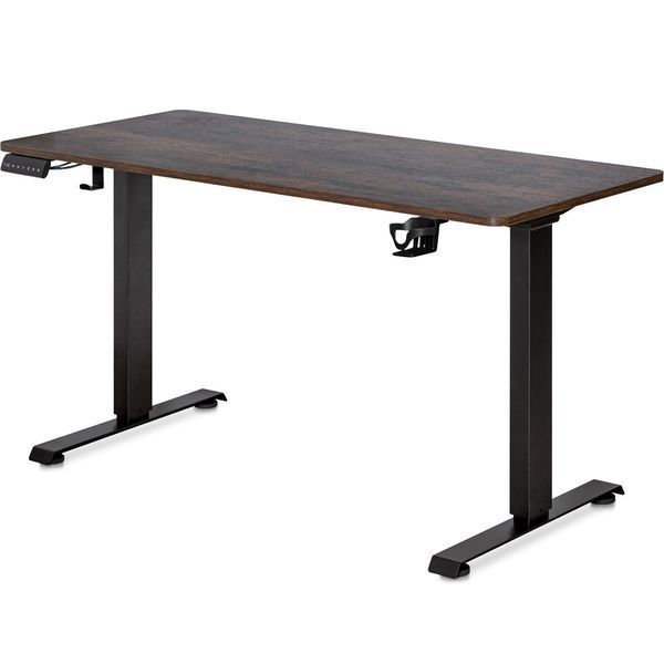 Стіл з електрорегулюванням висоти Mealux PowerDesk EVO-242 Duo (1400*600) Antique 600203 EVO-242 Duo Antique/B фото