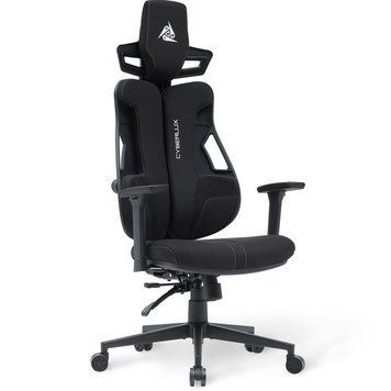 Крісло Cyberlux V8 Fabric Black Тканина Чорна 600134 GM-V8 FB фото