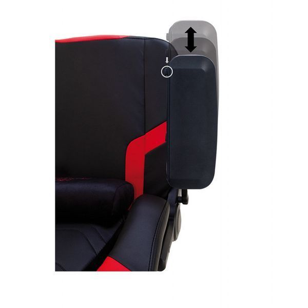 Крісло Hexter (Хекстер) XR Black/Red Екошкіра Чорна-Червона 700100 фото