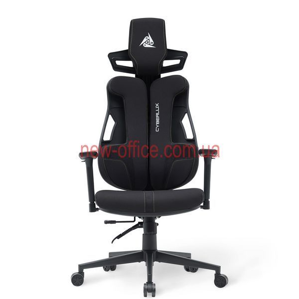 Крісло Cyberlux V8 Fabric Black Тканина Чорна 600134 GM-V8 FB фото