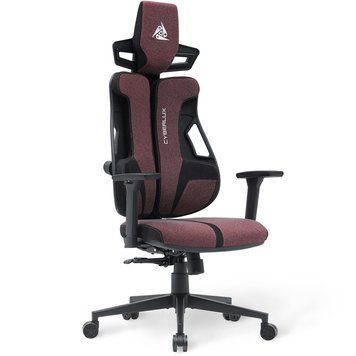Крісло Cyberlux V8 Fabric Red Тканина Червона 600136 GM-V8 FR фото