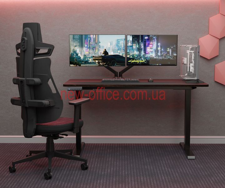 Крісло Cyberlux V8 Fabric Red Тканина Червона 600136 GM-V8 FR фото